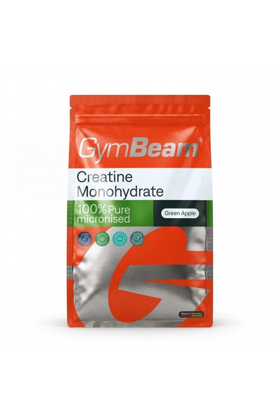GymBeam 100% Creatină Monohidrat 1500 g măr verde