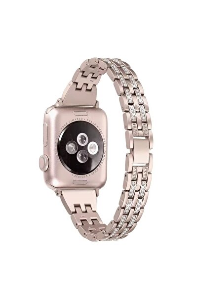 REDz Accessories Curea CrystalGlow pentru Apple Watch, Design elegant, Zale c...