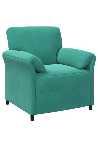 vidaxl Sofa cu un loc Turcoaz 88 x 83 x 95 cm Catifea
