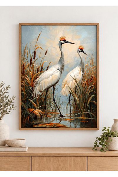 Tuba Decor Tablou dintr-o singură bucată cu ramă din lemn