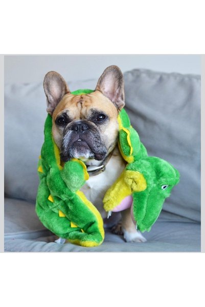 Barkie İzmir Outward Hound Durable Plush Green Crocodile (77cm)