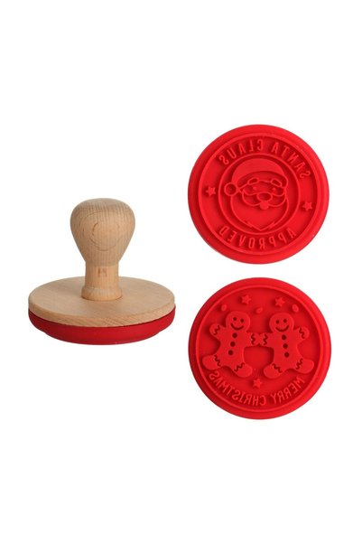 OEM Stampila de Crăciun pentru Biscuiți cu 2 Modele 6 cm – 2 buc.. – pentru B...