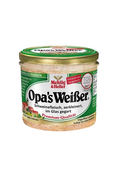Mehlig & Heller Carne conservată Opa's Weißer 250g