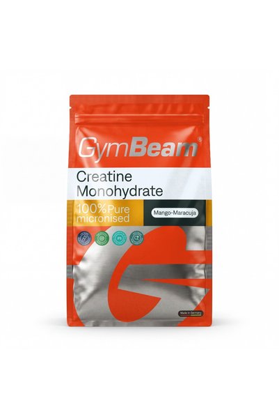GymBeam 100% Creatină Monohidrat 750 g mango maracuja