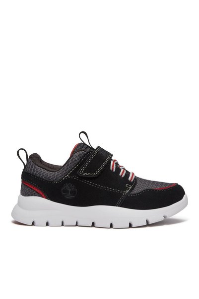 Timberland Boroughs Project Low Hook&Loop Kids' Black Sneakers