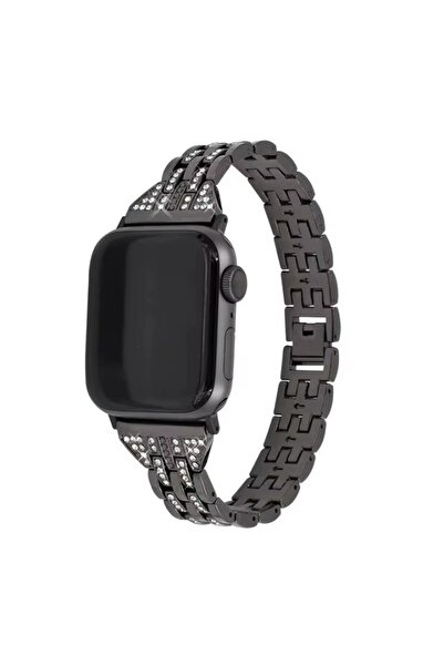 REDz Accessories Curea CrystalGlow pentru Apple Watch, Design elegant, Zale c...