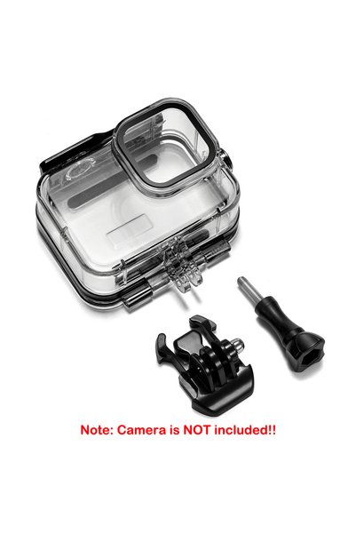 Choice جراب مع حامل لكاميرا GoPro Hero 13 و 12، أسود اللون، مقاوم للماء، غطاء...