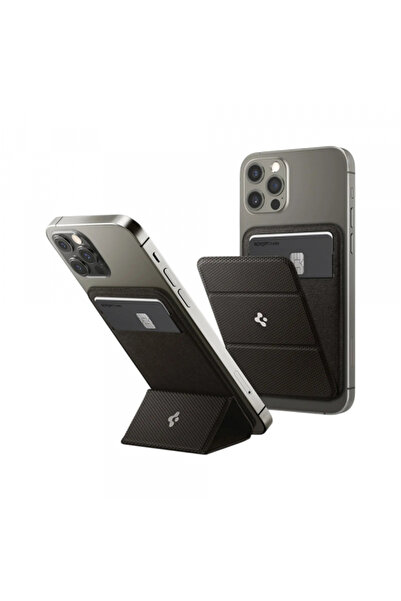 Spigen Θήκη πορτοφόλι MagSafe, Spigen, MagFit Smart Fold, Γκρι AMP02766