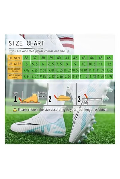 Generic Men’s Soccer Cleats,High-Top Football Boots Professional Training,Turf Outdoor Indoor Comfortable Athletic Big Boy's Sneaker