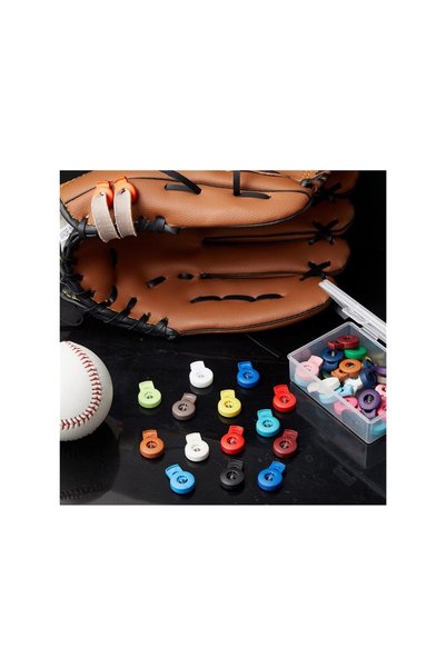 Generic Brand Plastic Cord Locks for Drawstrings Hole Spring Cord Locks End Toggle Stoppers for Camping and Hiking Shoelace Replacement Backpacks Multi color 80pcs
