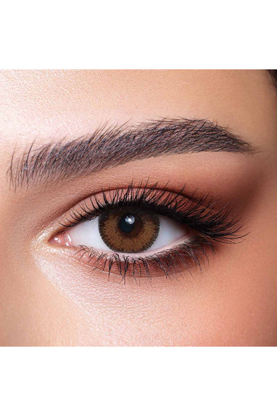 Bella Glow Radiant Brown Monthly Contact Lenses - Set of 2