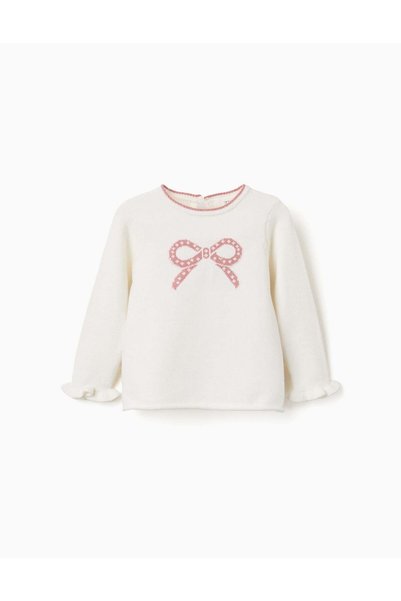 Ziddy Sweater Jacquard, White