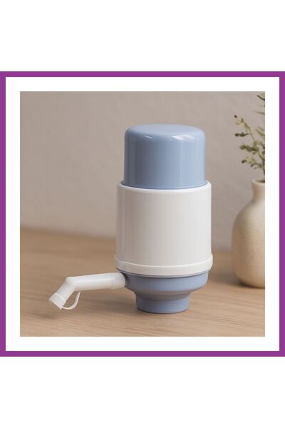 Generic Brand Χειροκίνητη αντλία νερού για φιάλη (μεγάλη, με καπάκι που αποτρ...