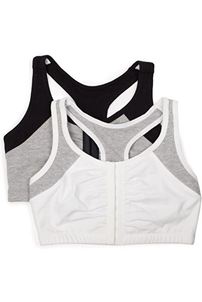 Fruit of the loom Women's Front Close Racerback (Pack of 2)