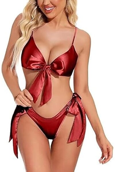 Accessorize Kingdom Babydoll Set| Non-Padded Bra & Panty|Nightwear/Lingerie/N...