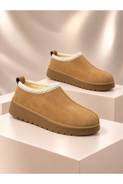 KUBACK Legend is back Baytuluk Bt-W1 Tan Suede High Sole Casual Men's Shoes w...