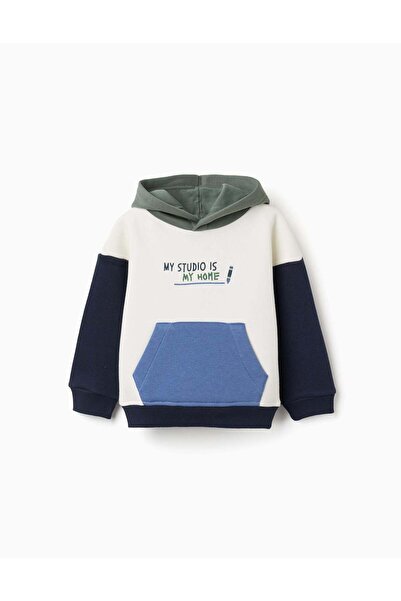 Ziddy Sweat Fleece Hood, White