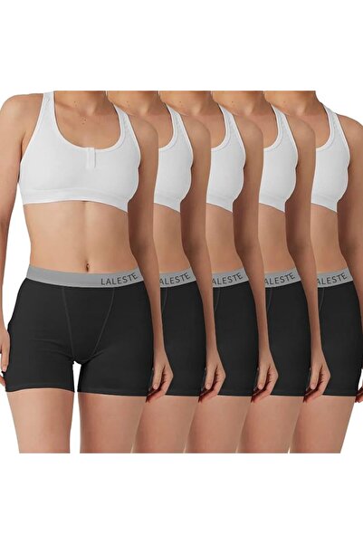 GENERAL LALESTE Women Cotton Boxer Briefs 3" Inseam Boy Shorts Underwear Anti...