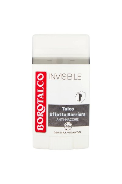 Borotalco Deodorant stick Invisible, 40 ml