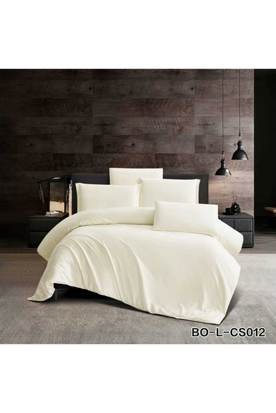Binown Cotton 600 Thread Count Saffa Duvet Cover 4Pcs