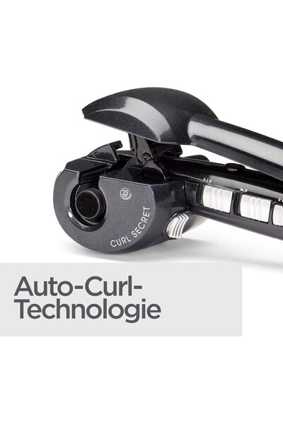 BABYLİSS Curl Secret - Ondulator automat ionic 2, 2 accesorii interschimbabile, temperaturi de la 190-230 de grade. ° C, negru, diametru 25-35mm, C1300E