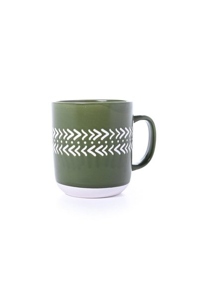 CAVO Green Porcelain Mug