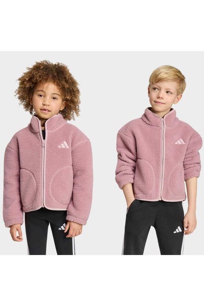 adidas Lk Sherpa Jkt Unisex Çocuk Spor Sweatshirt KQ6195
