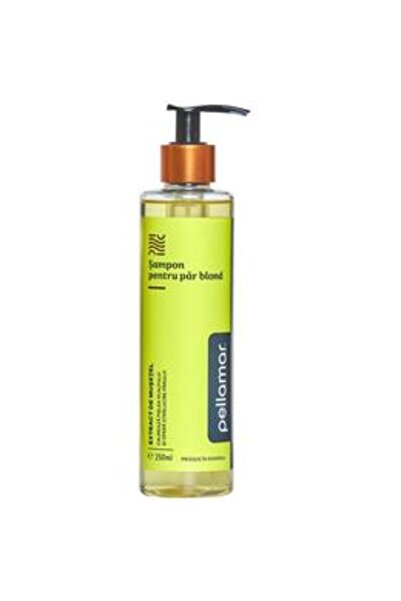Pellamar Sampon Calmant pentru Par Blond cu Extract de Musetel - DELUXE, 250 ml