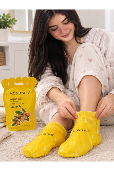 MondSub Mônd'Sub Argan Oil Foot Mask 💛