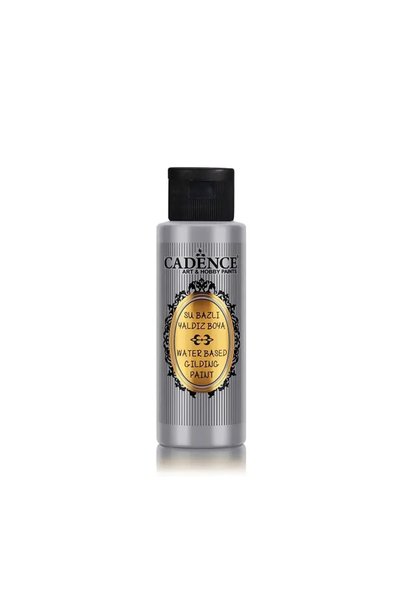 Cadence Boya 102 Gümüş Su Bazlı Yaldız Boya 70 ml