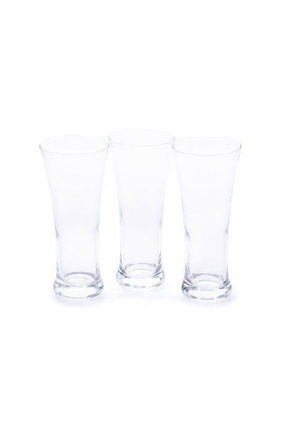 Glaze Set of Glasses, 3 Pieces, 280 ml