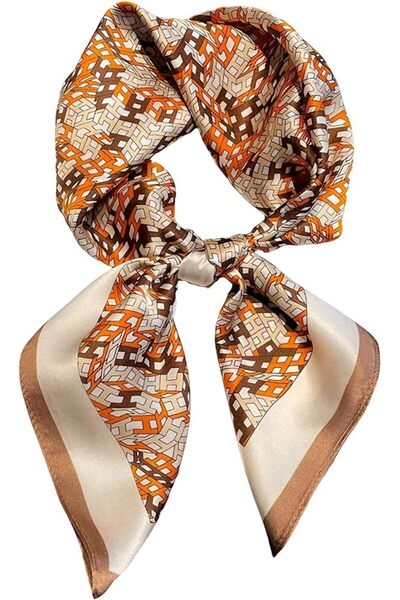 GENERAL Dailyacc Hair Scarf for Women Fashion Silky Satin Headscarf Wrap Brea...