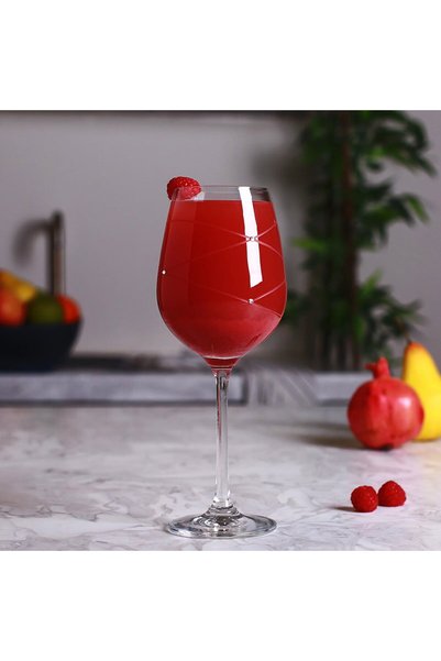 Glaze Set of Glasses Crystal 3 Pcs 450 ml