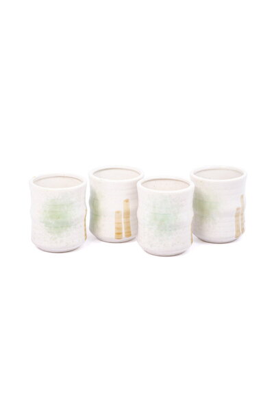 Sano Ceramic Cup Set 4 Pieces 150 ml