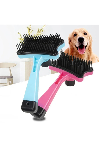 EHOME Pet Hair Removal Brush Cat Hair Removal Dog Hair Cleaner One Click Hair...