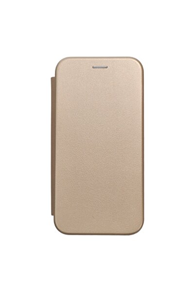 Elegance Husă flip cover pentru Samsung Galaxy S24, aurie