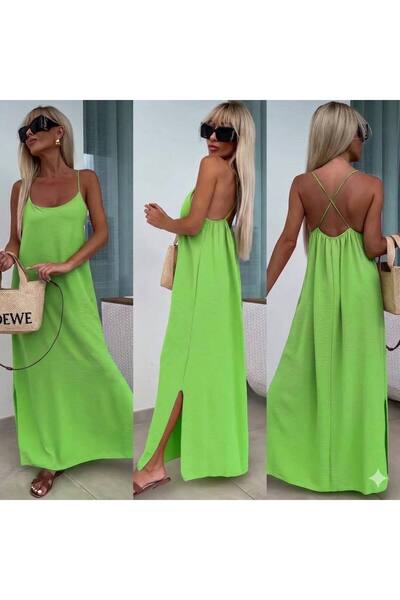 MAXORA SHOP Rochie lejeră lungă Amelie, cu bretele