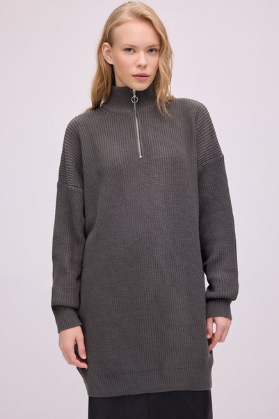 Touché Privé SWEATER WITH ZIPPER DETAIL