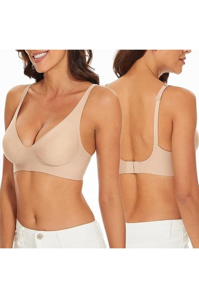 GENERAL Women's Bra Without Underwire Bralette Push Up Seamless Bras with Pad...