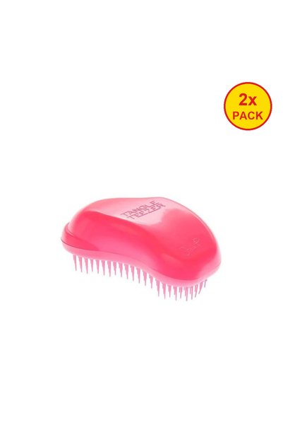 Tangle Teezer Διπλή συσκευασία: Η αυθεντική βούρτσα μαλλιών Pink Fizz