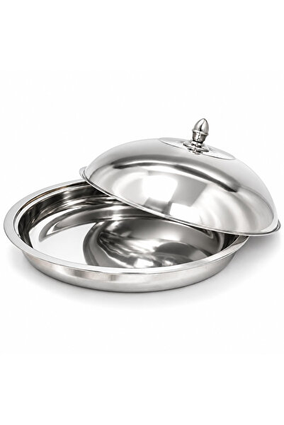 Blackstone Qouzi Dish Food Serving Tray Food Grade Stainless Steel With Lid, ...