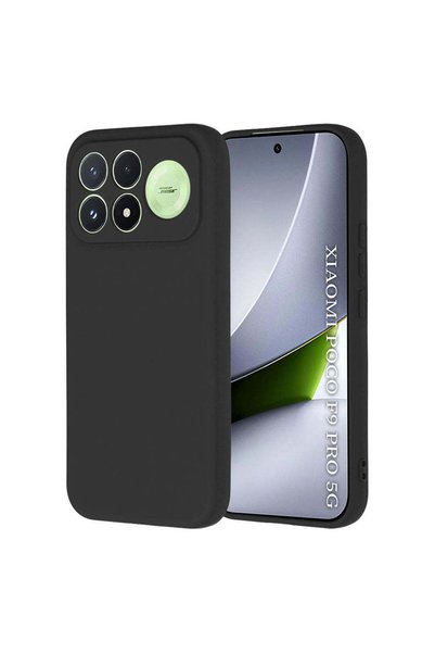 Techsuit Husă pentru Xiaomi Poco F9 Pro, SoftFlex, Negru