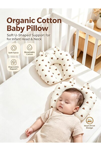 Generic Baby neck support pillow Baby's head shaping pillow Prevention and co...
