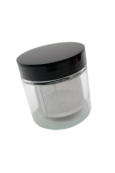 Choice Jewelry Cleaning Jar Diamond Washing Cup Glass Cleaning Jar Easy to Ca...
