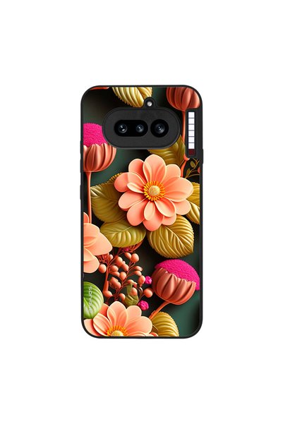 Sonique Θήκη 3D Flower Series για Nothing Phone 4a Σομόν
