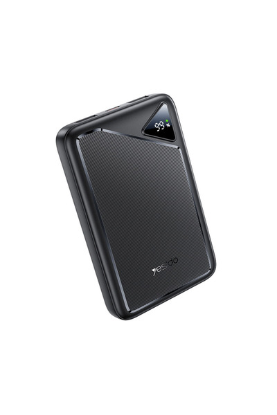 Yesido Powerbank YP81 20000mAh με Θύρες USB-C και USB-A X2, 12W Μαύρο
