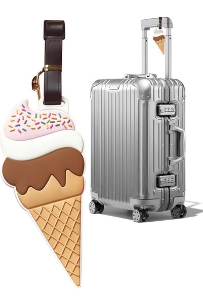 Generic Tags for Luggage Cute Colorful Food Shaped Adjustable Luggage Baggage...