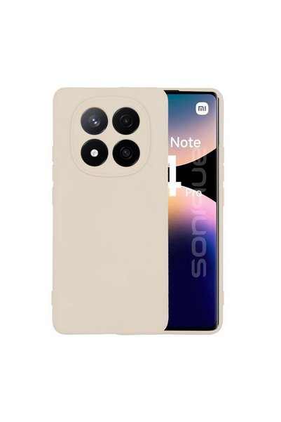 Sonique Θήκη Σιλικόνης My Colors Xiaomi Redmi Note 14 Pro 5G / Poco X7 5G Μπεζ