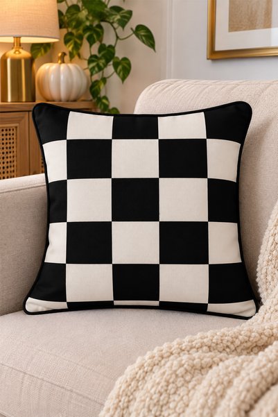DEKOMOD 1 Pcs Digital Printed Decorative Double-Sided Colorful Pattern Throw ...