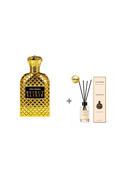 Eau Dubai Set Extract de Parfum Beirut Elixir 100 ml + Difuzor parfum camera ...